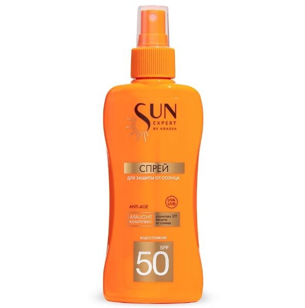Изображение товара Спрей для защиты от солнца Sun Expert SPF-50 Krassa 180мл Спрей для защиты от солнца Sun Expert SPF-50 Krassa 180мл фотография