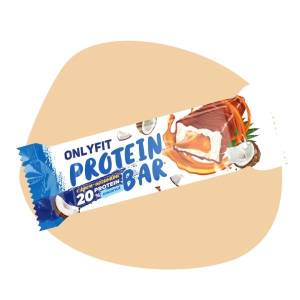 Батончик OnlyFit глазированный с крем-начинкой Кокос 50г