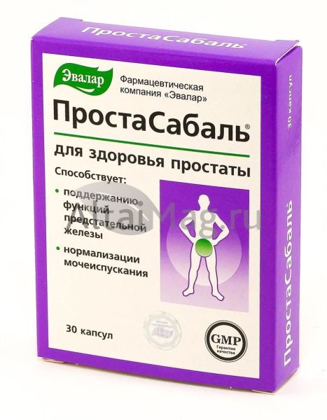 Изображение товара Простасабаль, капсулы Простасабаль, капсулы фотография