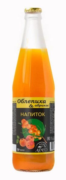 Изображение товара Напиток сокосодержащий Облепихово-Абрикосовый Алсу 500мл Напиток сокосодержащий Облепихово-Абрикосовый Алсу 500мл фотография
