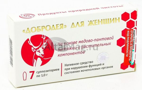 Изображение товара Добродея свечи для интимной гигиены для женщин №7 Добродея свечи для интимной гигиены для женщин №7 фотография